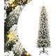 Vidaxl - Albero di Natale Artificiale con 150 led e Neve Fioccata 150 cm