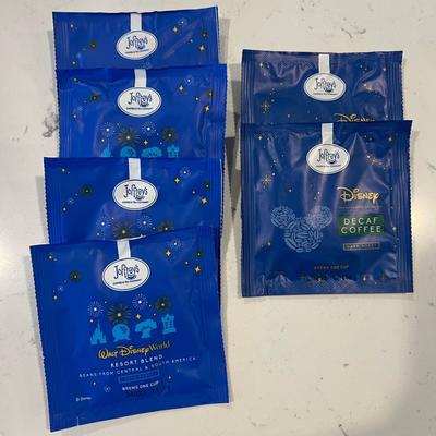 Disney Kitchen | Disney World Resort Blend Joffrey’s Coffee Packets Nwt | Color: Blue | Size: Os