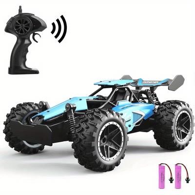 TEMU -controlled Car, 2.4 Ghz 1:18 Proportional 2wd 15+ Km/ H Rc , Rc Rtr Off- Toy-