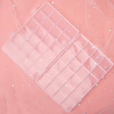 TEMU 24-slot Rectangular Eva Stamp Storage Box, Seal Wax Stamp Organizer Case With Adjustable Compartments For Crafts And Hobbies