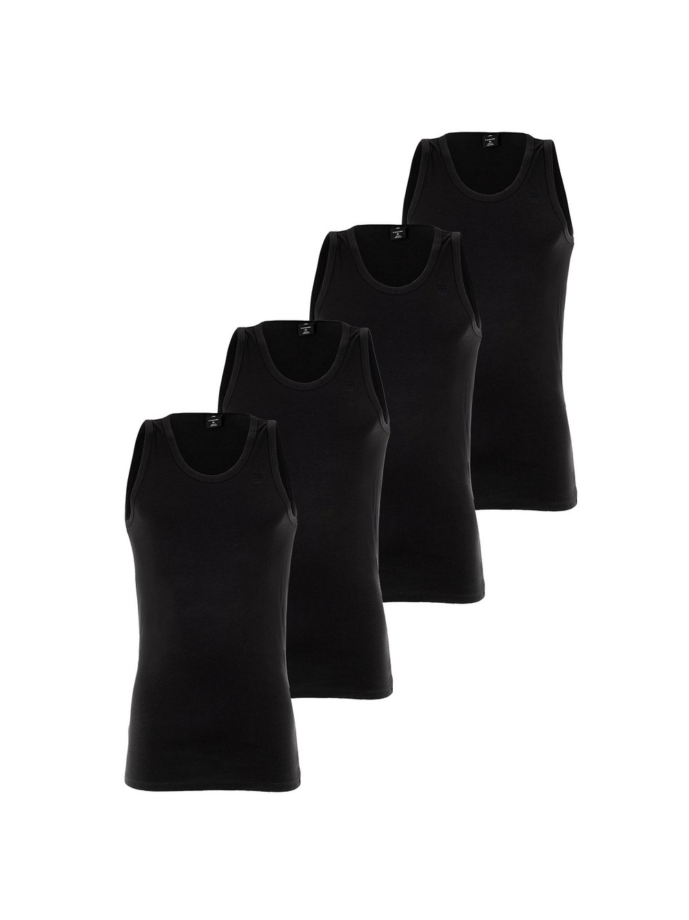 G-Star RAW Unterhemd 4er Pack Herren schwarz, XXL Image