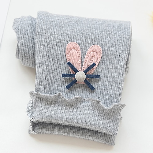 Mädchen 3D Tier Gamaschen Frühling Herbst Kuschelig Basic Stumpfhosen kinderkleidung 3-8 Jahre Freizeitskleidung Casual Regular Fit Image