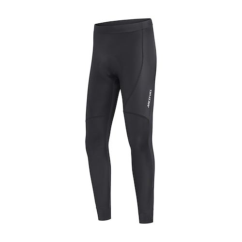 ARESFUEL Herren Fahrradhosen Fahhrad Unten Slim Fit Rennrad Sport Schnelltrocknend Hochelastisch Schweißtransportierend Schwarz Spandex Bekleidung Fahrradbekleidung Moderne Nähtechniken
