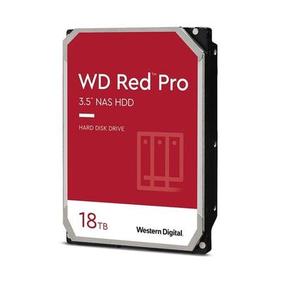 Western Digital Interne Festplatte »RED Pro NAS« 18000 GB rot, 10.16x2.61x14.7 cm
