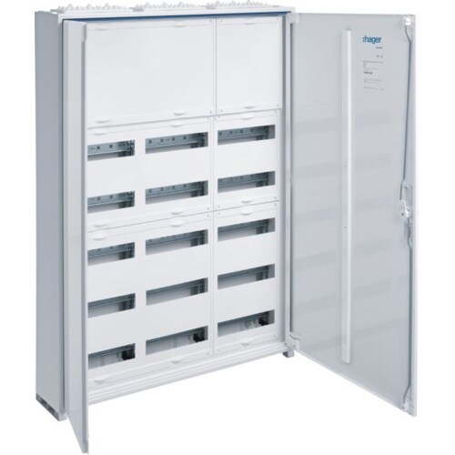 Hager AP Feldverteiler IP44 SKII 1100x800x160mm univers N, 252PLE, 3 Felder, Breite 800mm Image