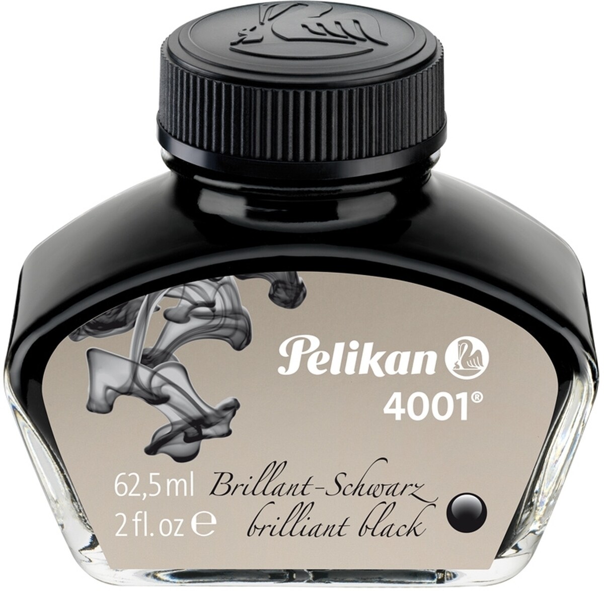 Pelikan Tinte 4001 brilliant-schwarz 62,5ml 76W Image