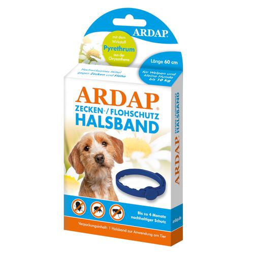 Quiko ARDAP Zecken-/Flohschutzhalsband klein bis 10 kg für Hunde