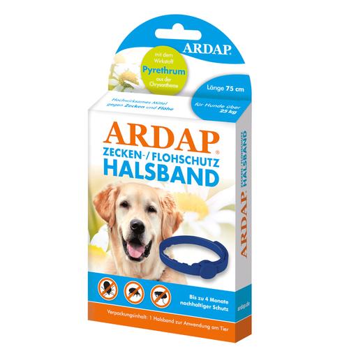 Quiko ARDAP Zecken-/Flohschutzhalsband groß über 25 kg für Hunde