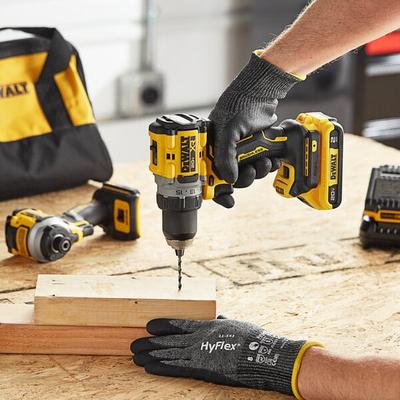 DeWalt 20V MAX XR Cordless Brushless Drill Driver and ATOMIC Impact Driver Kit with 2 Rechargeable 2.0 Ah Lithium-Ion Batteries, 1 Charger, and 1 Storage Bag DCK2051D2