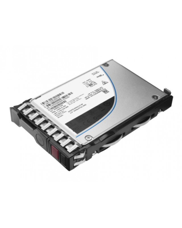 HP Enterprise Mixed Use-3 SSD Solid-State-Disk 480 GB Hot-Swap 2.5" SFF SATA 600 mit HP SmartDrive-Träger Image