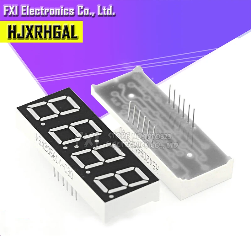 5 stücke digitale Röhren segment gemeinsame Kathode als rote 4 Bit Zeit digitale Röhre 0,56 Zoll 12 Nadeln rote Anzeige führte HS420561K-C30 Image