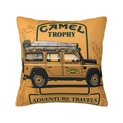 Camel Trophy Defender Kissen bezüge für Sofa Nordic Kissen bezug quadratischen Kissen bezug Image