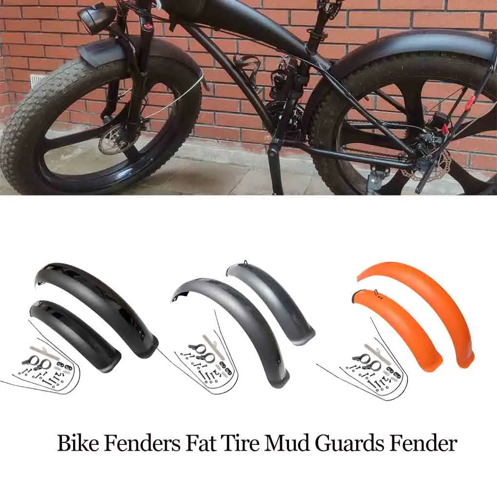 20 "x 4,0 Fahrrad kotflügel fette Reifen Kotflügel Kotflügel Set Kotflügel zum Zusammenklappen von Schnee E-Bike Fahrrad MTB BMX Fahrrad teile