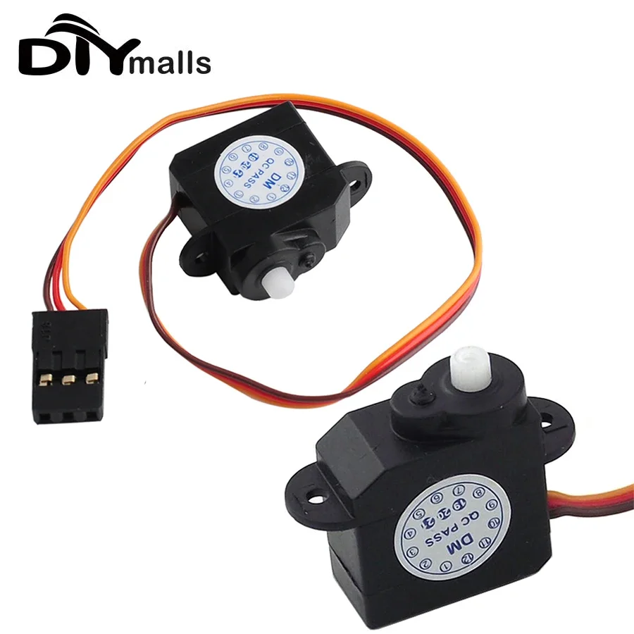 2/4 Stück 2,1g Micro Servo DM-S0020 2g Mini Servo 180 Grad 3,7V-5V für RC-Hobby-Teile