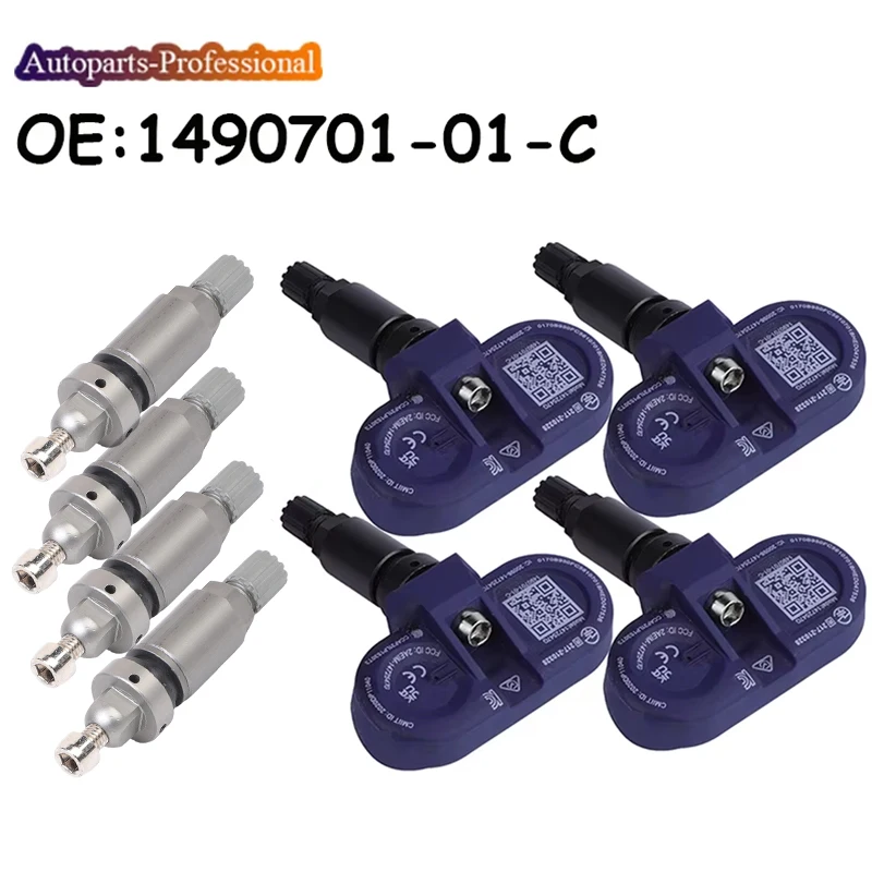 Auto Auto Zubehör Bluetooth Reifendruck Monitor Sensor TPMS 1490701 -01-C 149070101 C Für Tesla Modell 3Y XS Image