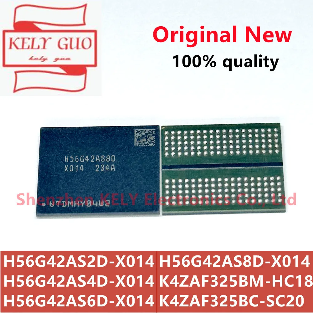 100 % neuer H56G42AS4D-X014 H56G42AS8D-X014 H56G42AS6D-X014 H56G42AS2D-X014 K4ZAF325BM-HC18 K4ZAF325BC-SC20 GDDR6 16 GB BGA-Chipsatz Image