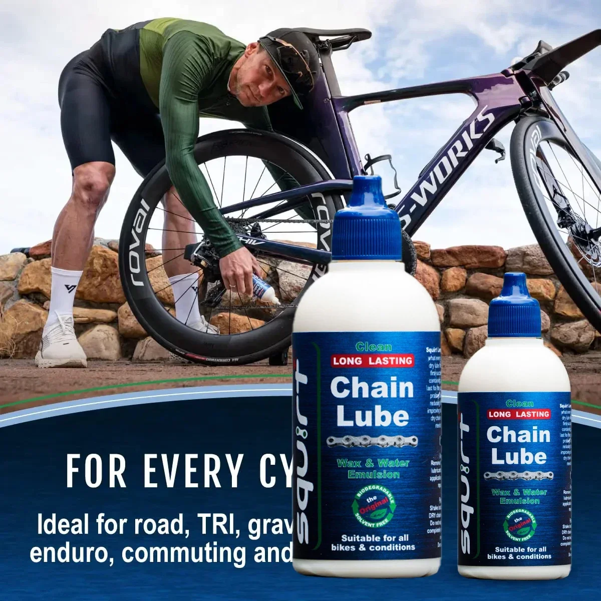 Pflegeöl für Fahrradkettenwachs, 15 ml, für Mountainbike, Rennrad, spezielles Schmiermittel, Kettengetriebeöl für alle Fahrradkettenwerkzeuge Image