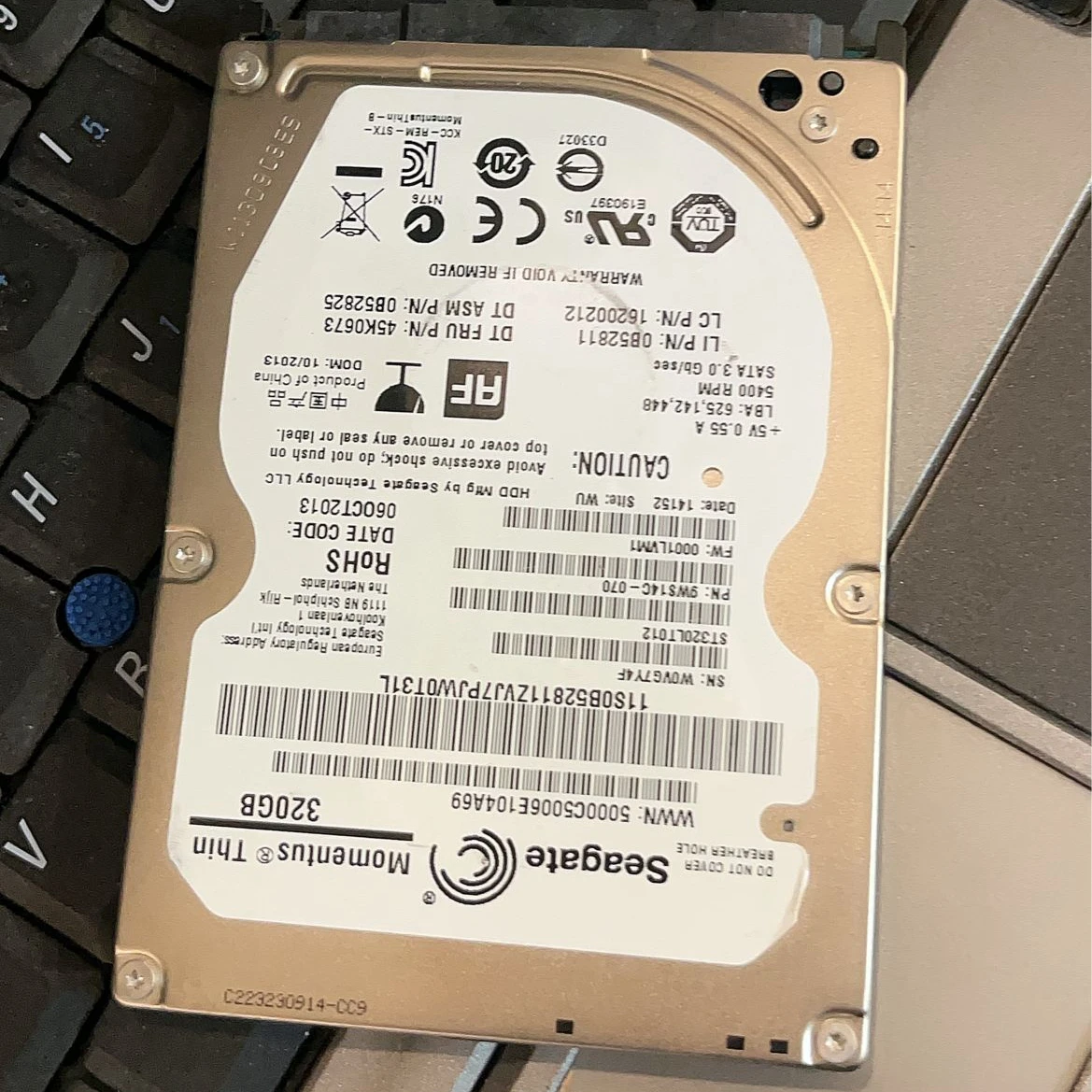 V12/2014-Software für Mercedes Tool MB STAR C3 SD C3 mit XP Windows-System 320 GB Festplatte Image