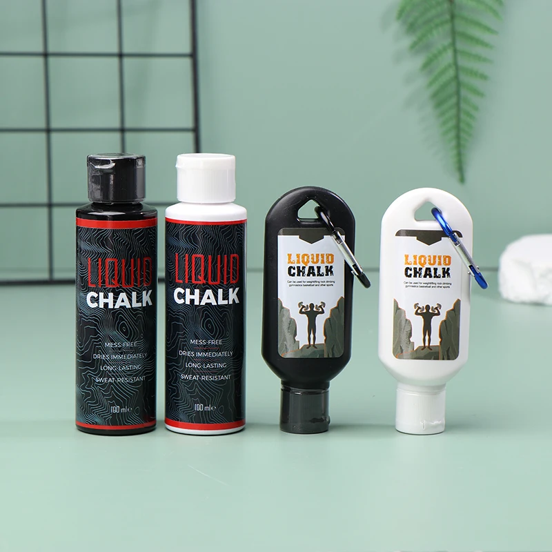 50/100 ml Flüssigkreide Magnesiumpulver Fitness Gewichtheben Anti-Rutsch-Creme Verbessert den Griff Gewichtheben Klettern Gym Sport Image