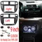 2 Din Rahmen 9 Zoll Autoradio Blende für Honda Civic (EJ/EK/EM) 1995–2001 Video Panel Player Audio Dash Dashboard Mount Kit