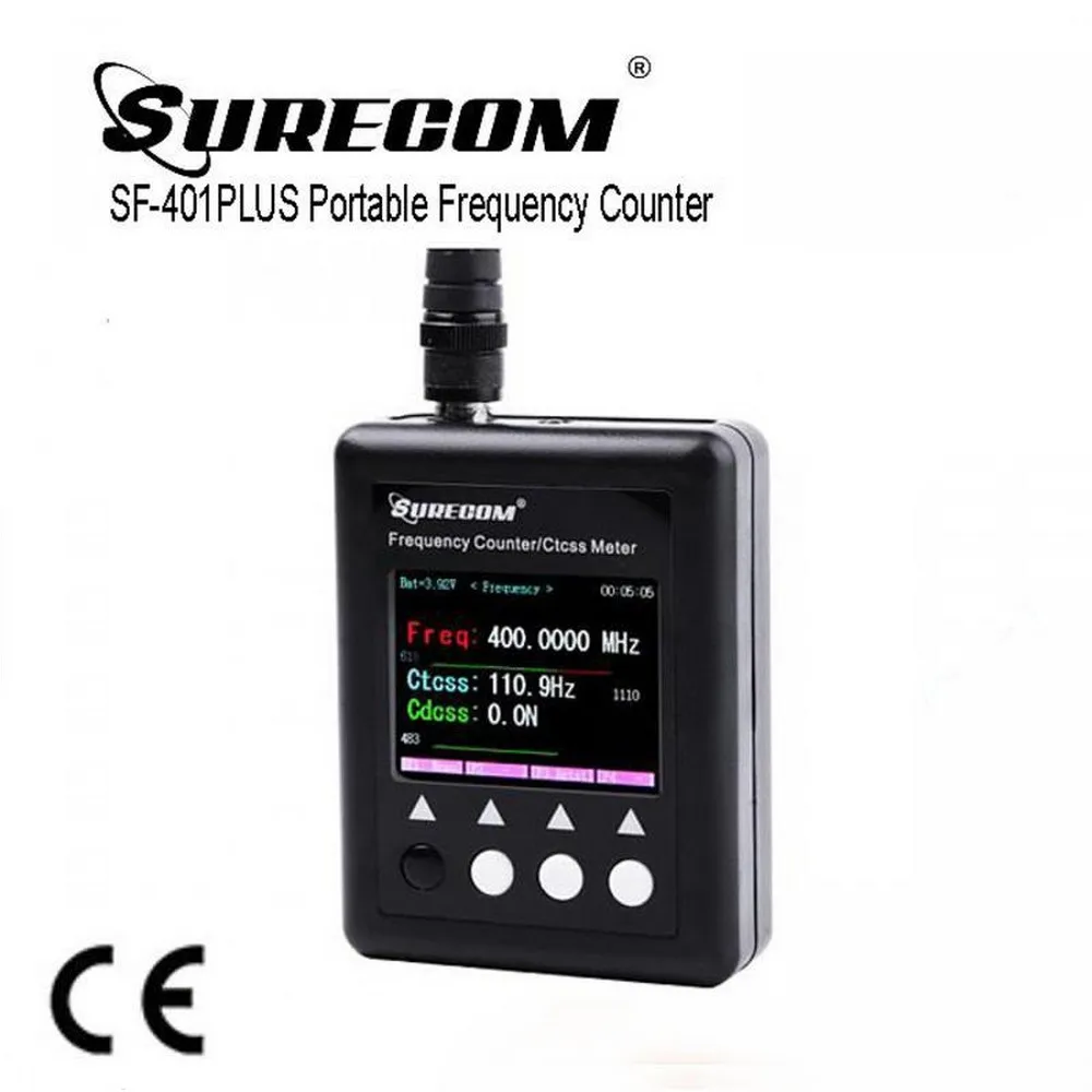 Tragbare Frequenz Zähler Digitale DMR Zwei-weg Radio Signal Walkie-talkies 100 Mhz-3000Mhz Zählen Kontinuierliche Welle Led-anzeige Image