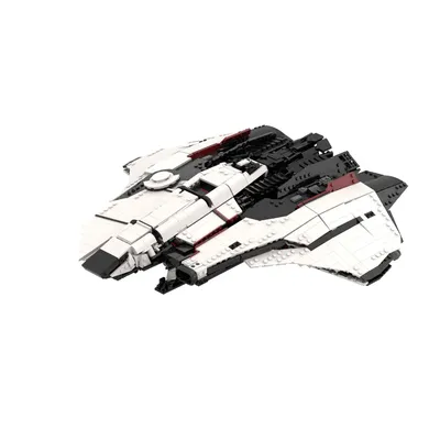 Moc Star Bürger Kreuzfahrer Quecksilber Bausteine Stargate als Raumfahrt Raumschiff Raumschiff Ziegel Modell Spielzeug Geschenk Image