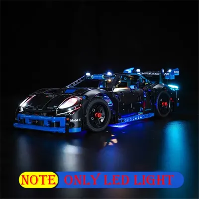 Technic Car LED Light Kit für 42176 der GT4 E-Performance Rennwagen keine Bausteine (nur Beleuchtungs set) Image
