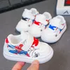 Disney Kinderschuhe für Kinder Mode Cartoon Spiderman Jungen Turnschuhe Mädchen Freizeit schuhe atmungsaktive Kinder Sportschuhe