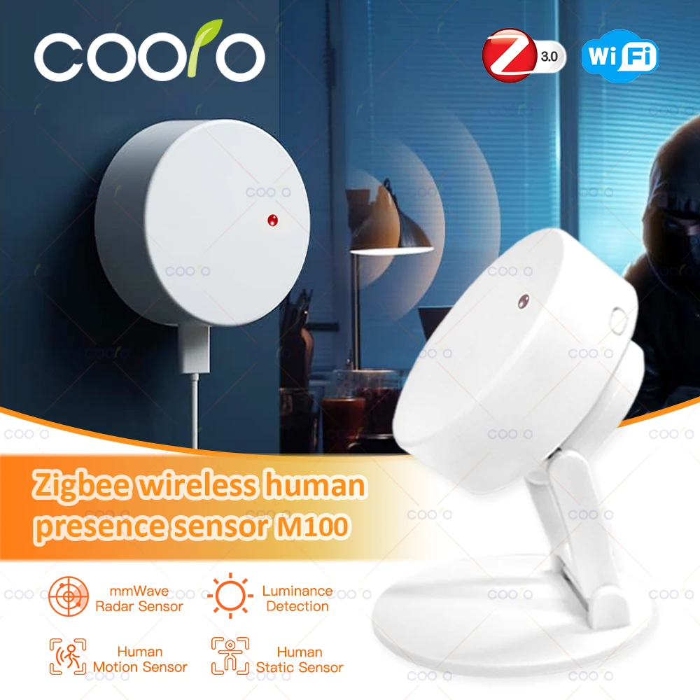 Tuya ZigBee Wifi mmwave menschliche Präsenz Bewegungs sensor Radar welle menschlicher Detektor Bewegungs melder Smart Life App Home Automation Image