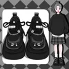 Amy und Michael Original Design Mode Mary Jane Schuhe schöne Mädchen Studenten schwarz Vintage Plattform Schuhe Frauen trend ige Pumps