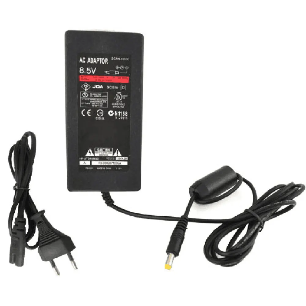 EU-Stecker Wechselstrom adapter Ladekabel Kabel Netzteil für PS2-Konsole schlank ac100 ~ 240V 50/60Hz DC 8,5 V-5,65 A. Image