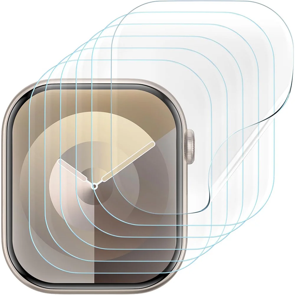 10 Stück Displayschutzfolie für Apple Watch Series 10 46mm 2024 42MM Ultra 3 2 49MM 45MM 41MM 40MM 44MM 38MM 49 42 46 MM Zubehör Image