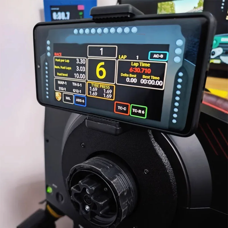 Racing Dashboard Handyhalter für Thrustmaster TS-XW T300 Halterung Schwarz Spieladapter Image