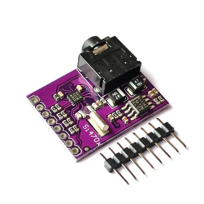 Si4703 fm rds rbds tuner breakout board digitales radio broadcast datenverarbeitung modul für Image