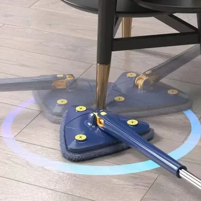 Glob Mops Dreieck Reinigung Mopp 360 ° Teleskop Squeeze Mops Haushalt Decken bürste Werkzeug frei Hände Boden nass trocken Teleskop