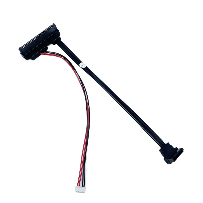 Für Intel NUC-Modifikationskabel SSD 22Pin SATA 90 Grad zu SATA 7-Pin-Winkel und 5-Pin 1,25 mm Pitch Combo-Festplatten-Stromkabel Image