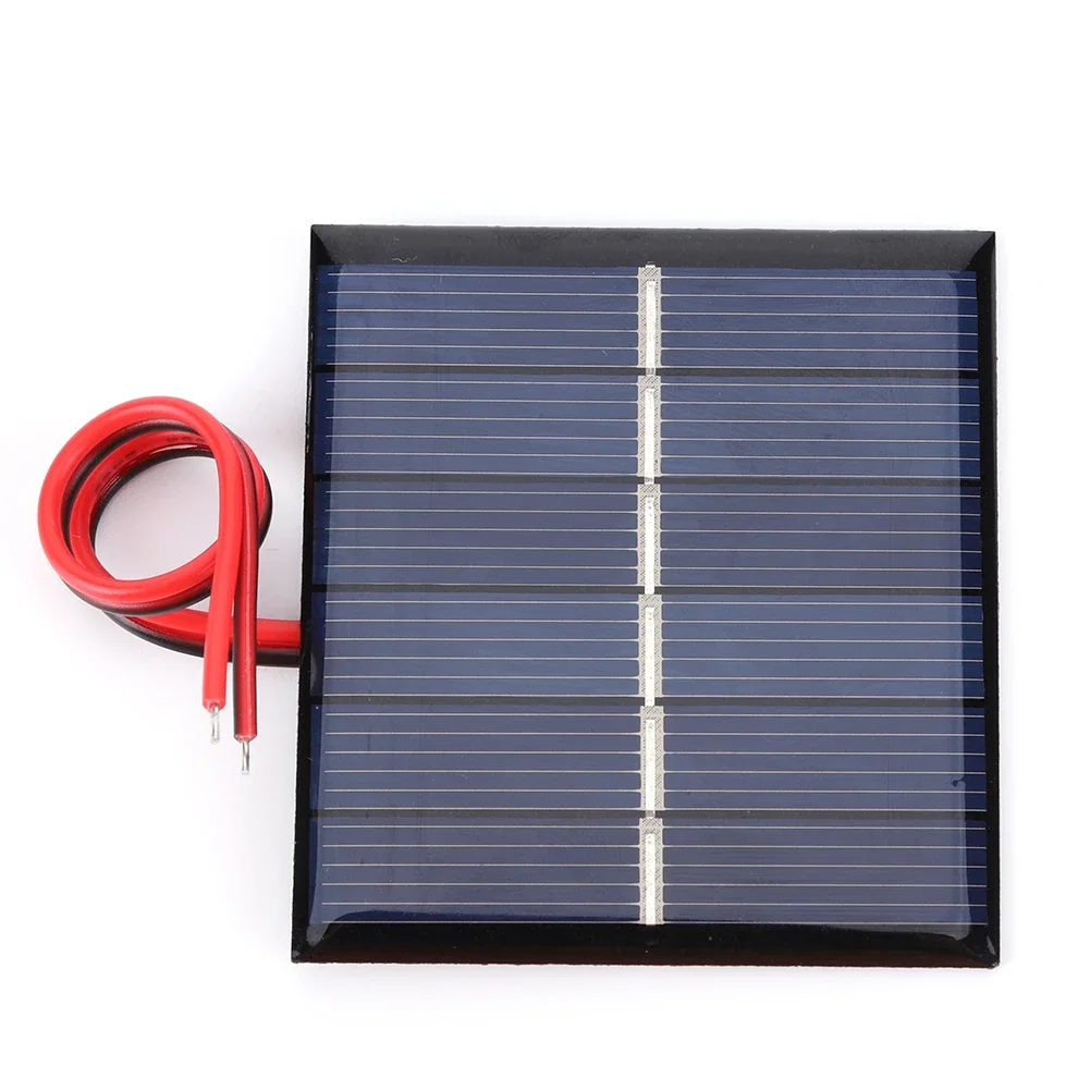 0,55 w 3v kleines Solar panel DIY Solar batterie ladegerät Mini poly kristalline Solarzellen Photovoltaik zellen Ladegerät für Solar licht
