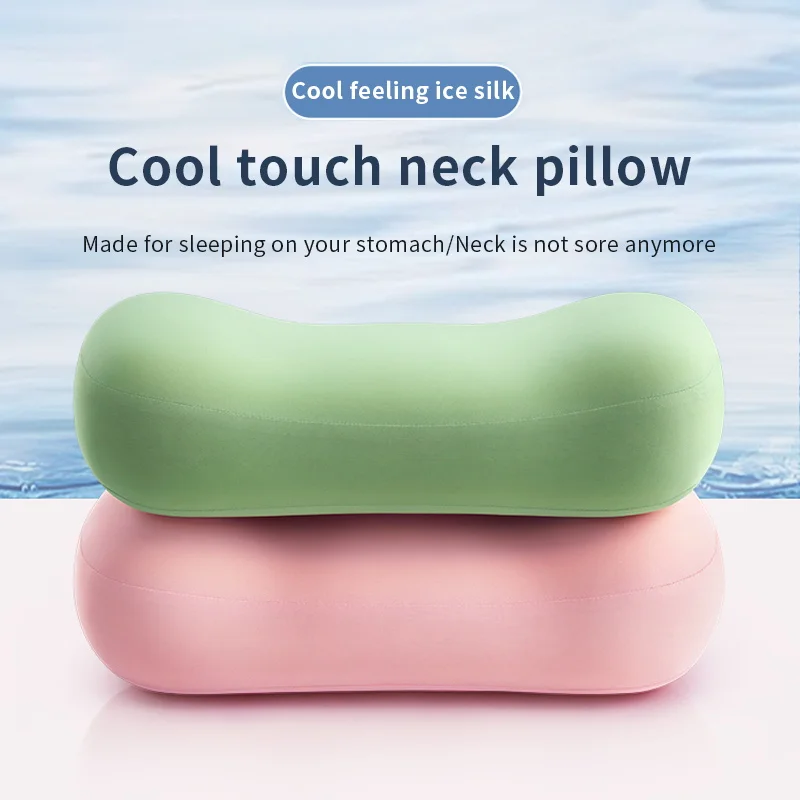  Büro-Nickerchen-Werkzeug – Nickerchenkissen aus Eisseide, Nickerchenkissen für Studenten, kleines Kissen, Taillenstützkissen, Taillenschutzkissen Image