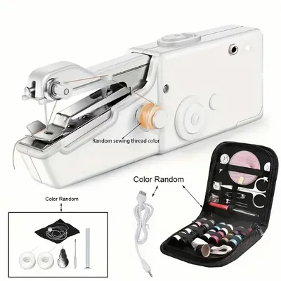 Mini Handheld Sewing Machine, Quick Sewing Portable Sewing Machine, Portable Sewing Machine Suitable