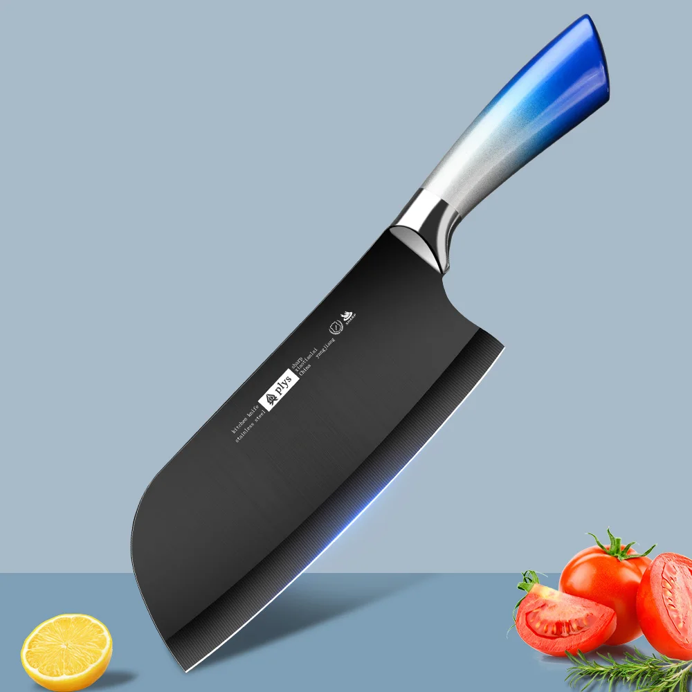 2024 neues Gradienten küchenmesser, Küchenchefs zum Schneiden von Fleisch und Obst, Küchenmesser mit hoher Härte aus Edelstahl Image