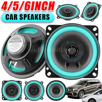 4/5/6 Zoll Auto lautsprecher 160W/W Universal-Voll bereichs lautsprecher für Auto-Subwoofer-Stereo-Car-Audio-Musik-Auto lautsprecher