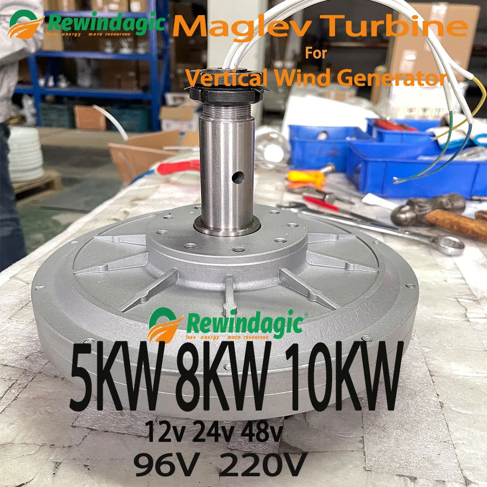 5kW 8kW 10kW permanenter Wind generator 220V U/min Wechselstrom Magnets chwebebahn Dynamo Wasser turbine Wasserkraft generator freie Energie Image