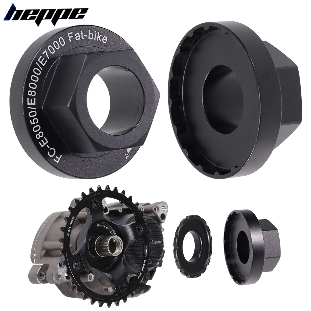 Fat Bike Motorschlüssel E-Bike Motor Sicherungsring Installations- und Entfernungswerkzeug für Shimano E6100 E7000 E8000 E8050 Motorreparatur Image