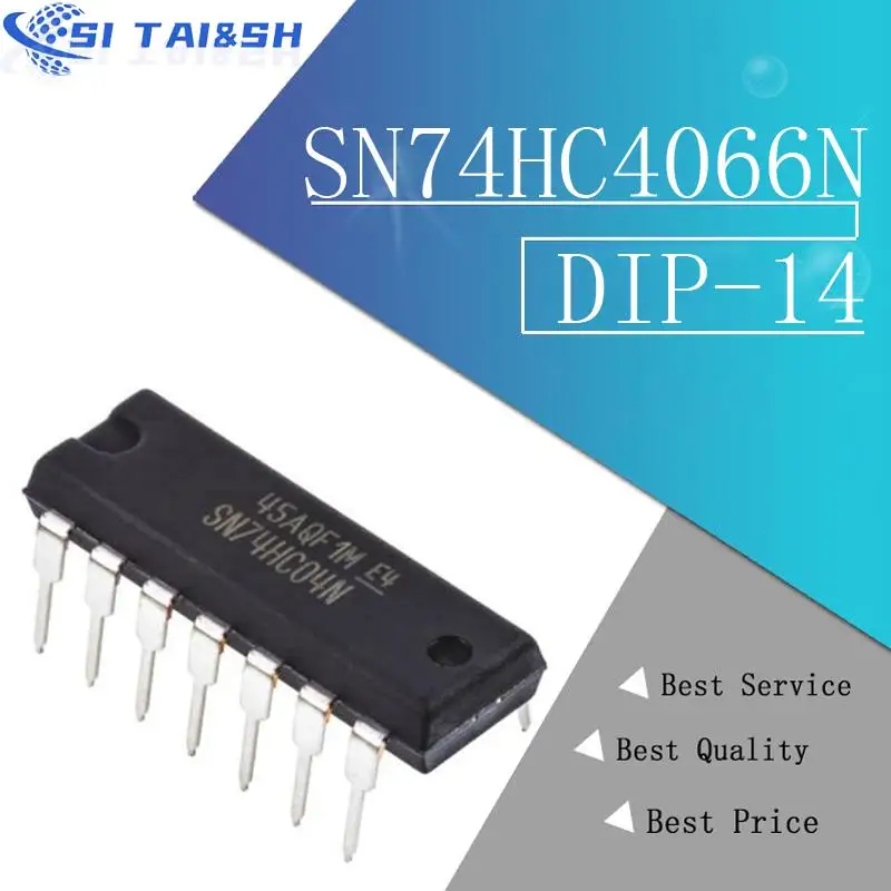 10PCS SN74HC4066N SN74HC4066 74HC4066N 74HC4066 DIP14 Image