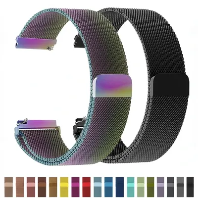 22mm 20mm Milanese Armband für Samsung Watch 4/5/6/5 Pro/Amazfit GTS/GTR Metallarmband Armband Huawei Watch 3/4/GT3/2 Pro Gürtel Image