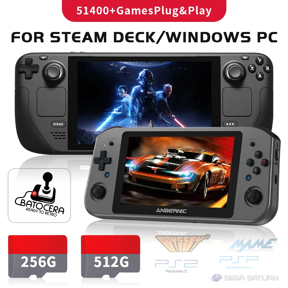 Neueste batocera 39 system tf spielkarte für dampfdeck/windows pc/mac/handheld spielkonsole mit 51400 spielen für ps3/ps2/ps1/n64