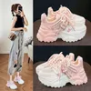 Damenschuhe Freizeit schuhe Frühling Turnschuhe Plattform Frau-Schuhe Tennis Damenmode dicke Sohle