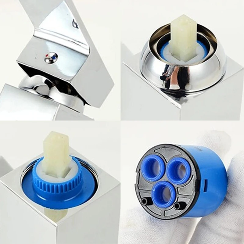 35/40mm Keramik Scheiben patronen mischer Wasserhahn Thermostat patrone Wasserhahn Scheiben ventil pp Kunststoff Keramik patronen für Mischer