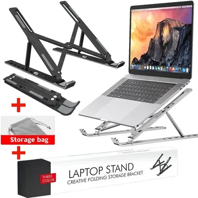 Einstellbare Laptop Stand Tragbare Laptop Halter Riser Notebook Steht Kompatibel mit 8-15 zoll