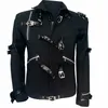 Michael Jackson MJ bad konzert jacke mit punk niet schwarz outwear